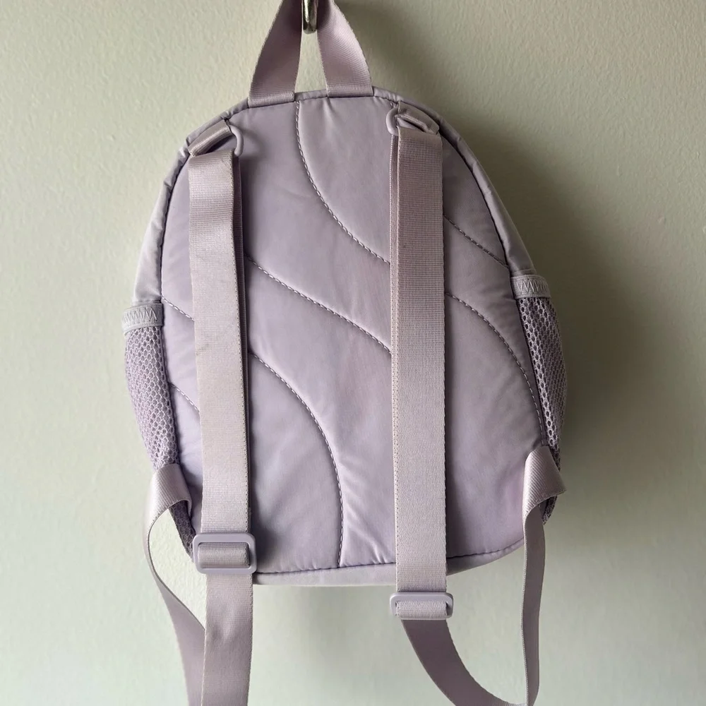 adidas Light Lavender Mini Backpack with Iridescent Logo - Picture 6 of 6